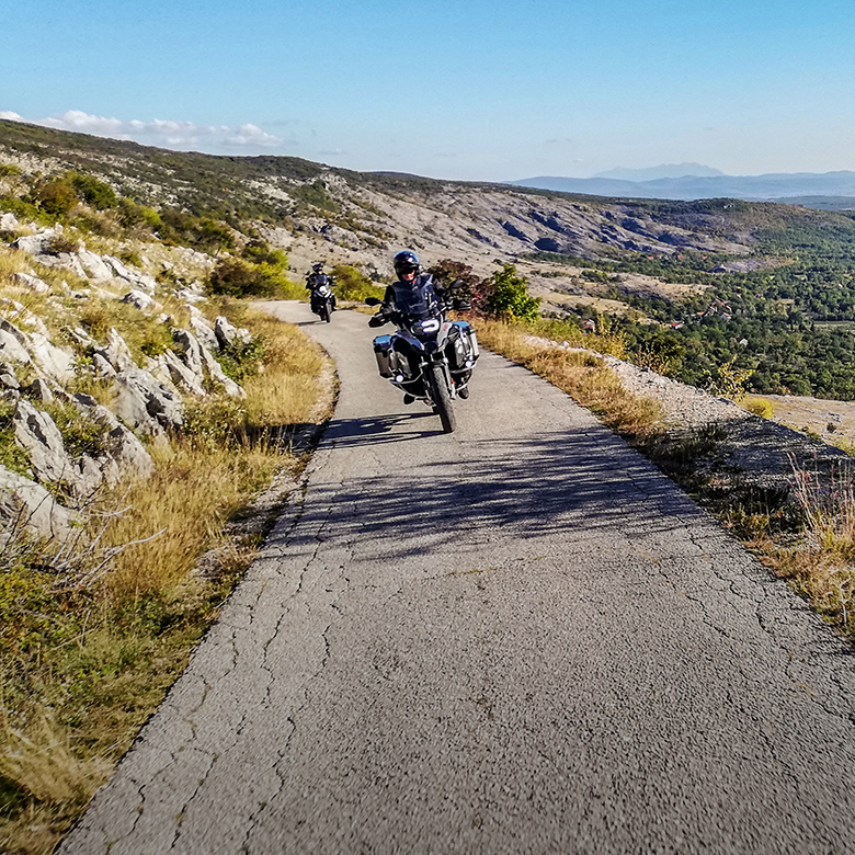 Mountain moto trip